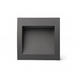 Faro Sedna-3 Empotrable Gris Led 3W 3000K 70148
