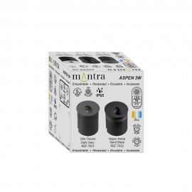 Mantra, Mantra Señalizador ASPEN Redondo 3W Blanco 7023