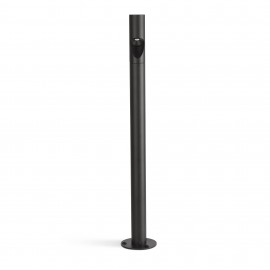 Faro Bezel Baliza Negra Led 8w 2700k