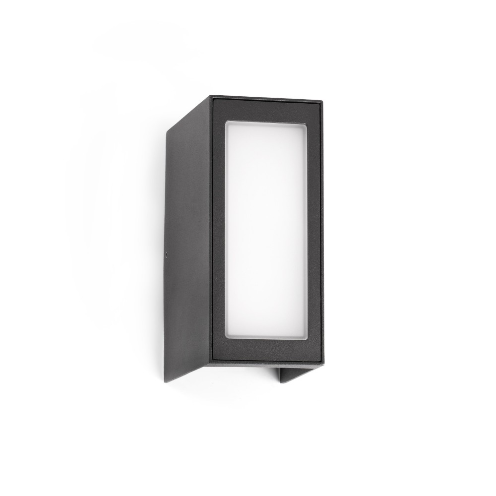Faro, Faro Log Aplique Gris Oscuro Led 9W 3000K 70264