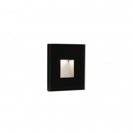 Faro Dart-1 Empotrable Negro Led 2w 3000k