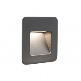 Faro Nase-1 Empotrable Gris Oscuro Led 3W 3000K 70398