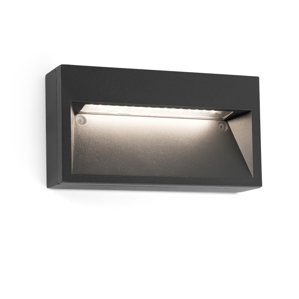 Faro, Faro Path Aplique Gris Oscuro Led 9W 3000K 70508