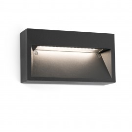 Faro Path Aplique Gris Oscuro Led 9W 3000K 70508