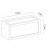 Mantra Aplique UTAH exterior E27 1 Luz IP65 7050