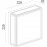 Mantra Plafón-Aplique BACHELOR exterior LED IP65 7055