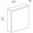 Mantra Aplique VERBIER exterior IP65 7066