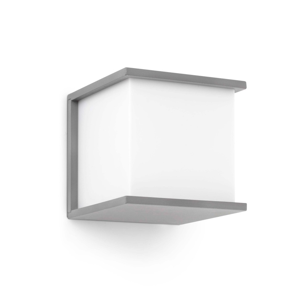 Faro, Faro Kubick Aplique Gris 1L E27 60W 70715