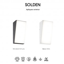 Mantra, Mantra Aplique SOLDEN exterior LED IP65 7073