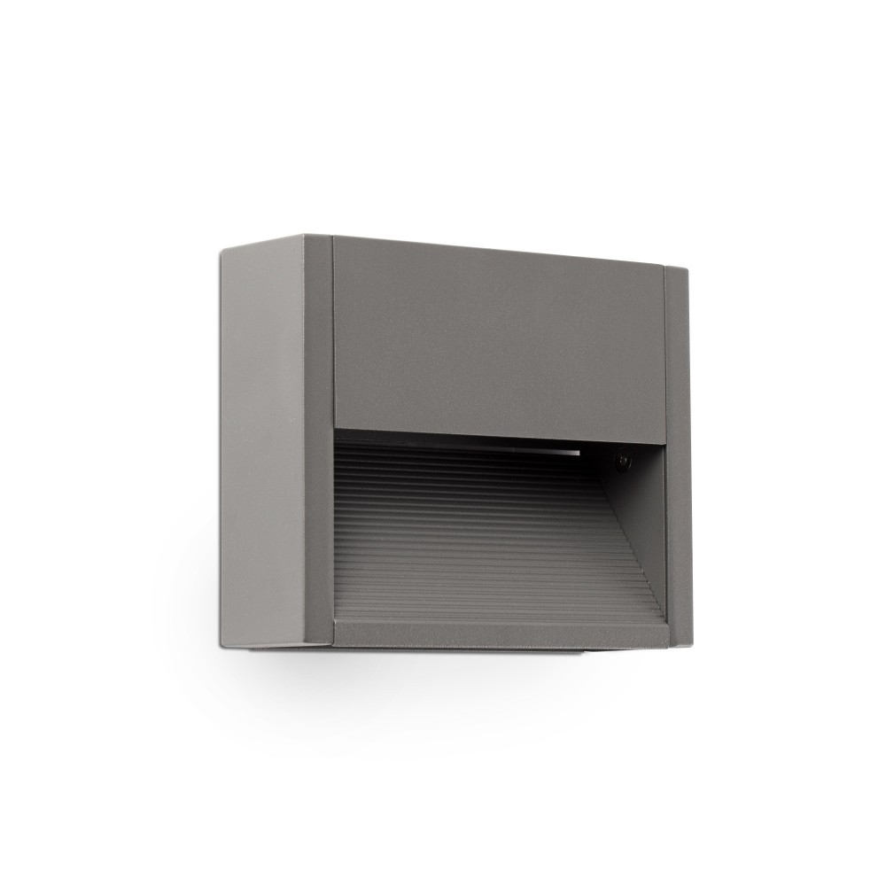 Faro, Faro Grada-1 Aplique Gris Oscuro Led 3W 3000K 70906
