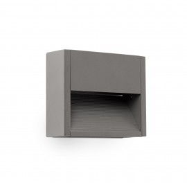 Faro Grada-1 Aplique Gris Oscuro Led 3W 3000K 70906