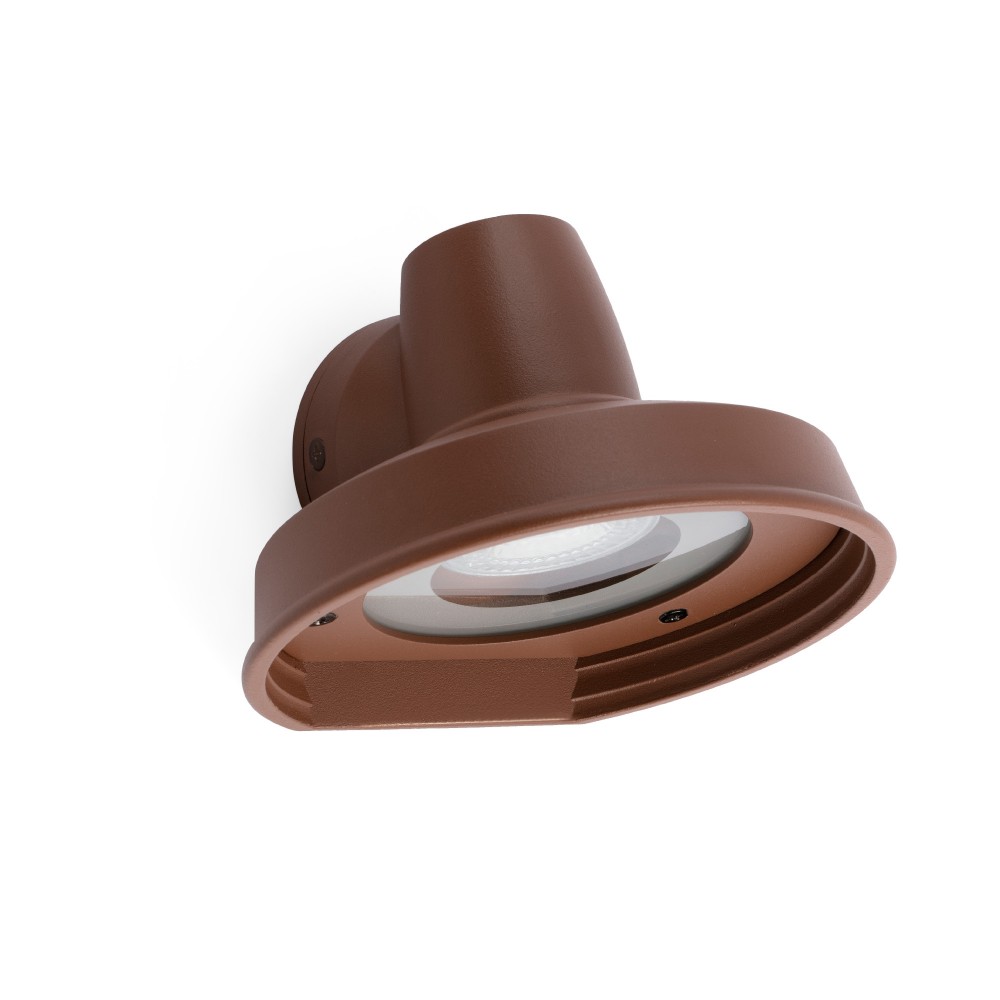 Faro, Faro Bronx Aplique Marron 1Xgu10 Max 8W 71194