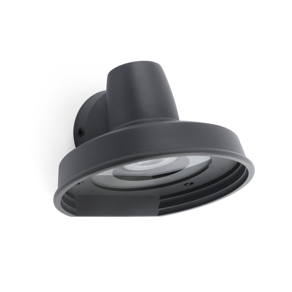 Faro, Faro Bronx Aplique Gris Oscuro 1Xgu10 Max 8W 71196