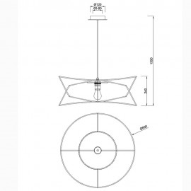 Mantra, Mantra Lámpara POLINESIA E27 1 Luz IP44 7130