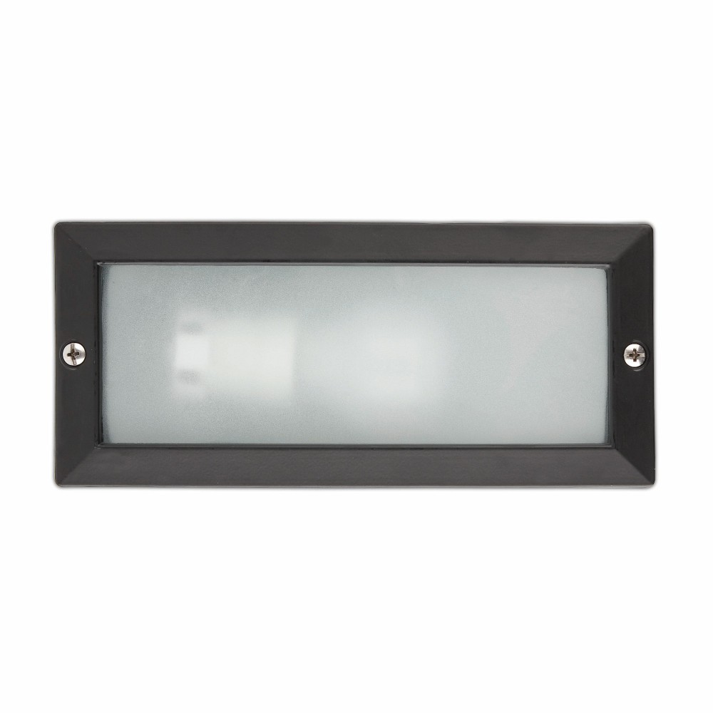 Faro, Faro Liso Empotrable Negro 1L E27 40W 71491