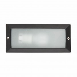 Faro Liso Empotrable Negro 1L E27 40W 71491