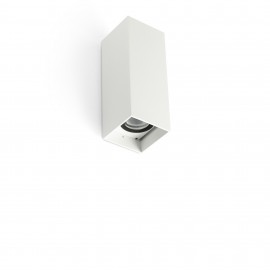 Faro Kov Aplique Cuadrado Blanco Led 2x6w 2700k 14°/23°