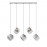 Lampara Priscila 5 Luces Cromo 720588