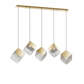 Schuller, Lampara Priscila 5 Luces Oro 720595