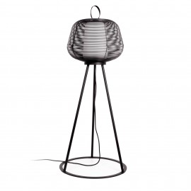 Faro Nara Lampara De Pie Negra 72103-156