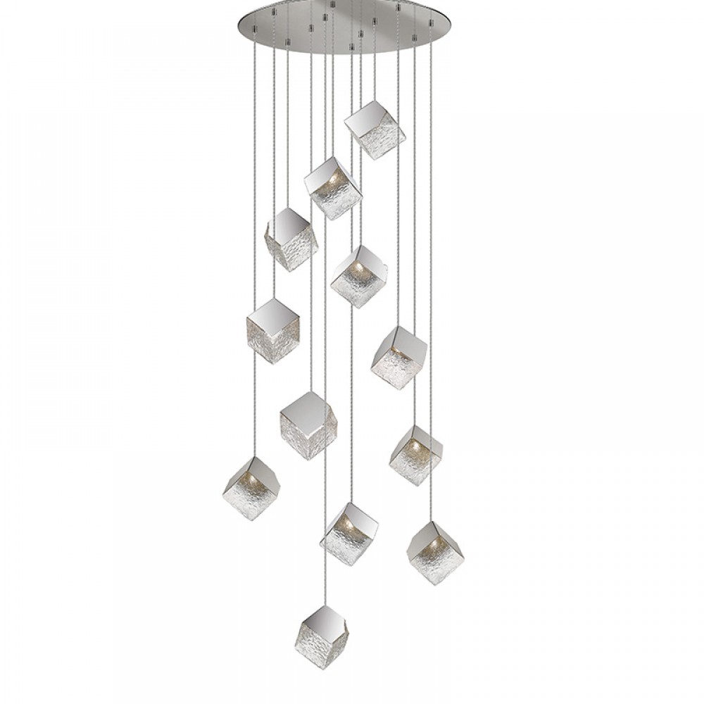 Schuller, Lampara Priscila 12 Luces Cromo 721240