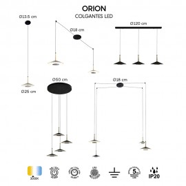 Mantra, Mantra Lámpara ORION LED 2x8W 3000K 7306