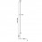 Mantra Pie de Salon LED Dimable Vertical Blanco 7358