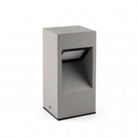Faro Cast Baliza Gris Oscuro Cemento H300Mm 10W 74155