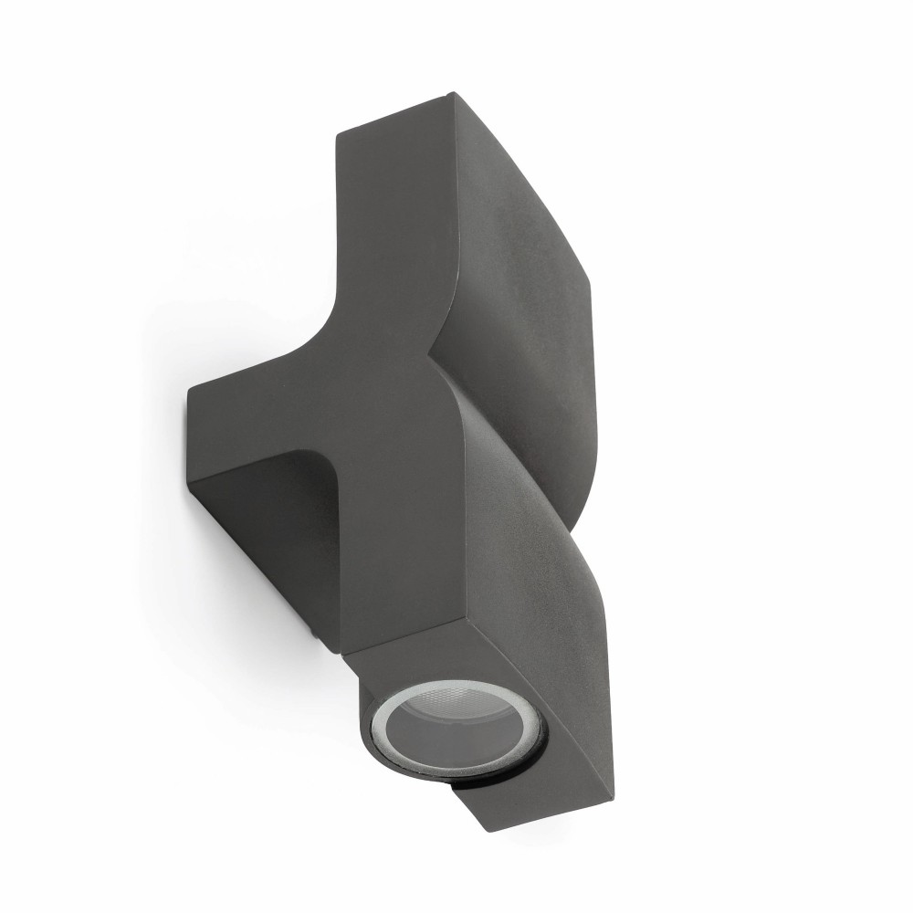 Faro, Faro Klamp Aplique Gris Oscuro 2Xgu10 35W 74408