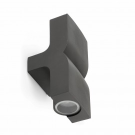 Faro Klamp Aplique Gris Oscuro 2Xgu10 35W 74408