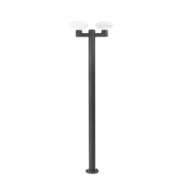 Faro Blubs Farola Gris Oscuro2xE27 Max 15W 74435F2-03