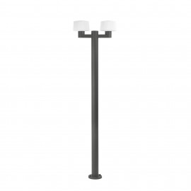 Faro, Faro Muffin Farola Gris Oscuro 2xE27 Max 15W 74435F2-04