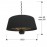 Estufa Suspension Heat I 1500W 747288