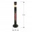 Estufa Exterior Heat Sound 1500W 748719