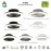 Mantra Ventilador ALISIO XL Negro DC 58W Led 95W Mando 7492