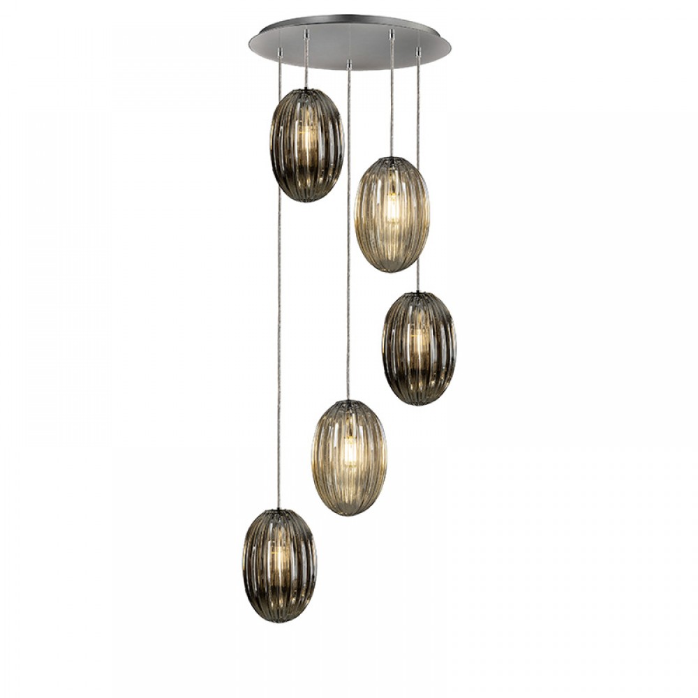 Schuller, Lampara 5L Ovila Smoke Conac 752268