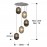 Lampara 5L Ovila Smoke Conac 752268