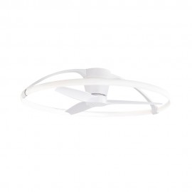 Mantra Ventilador NEPAL Blanco DC 35W Plafon Led 75W Mando 7530