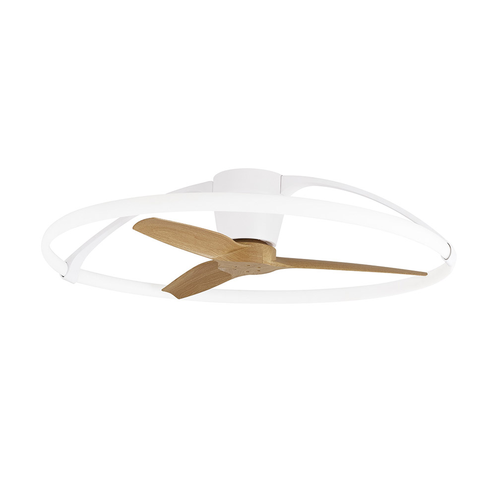 Mantra, Mantra Ventilador LED - Blanco - Madera Nepal Blanco- Madera 7532