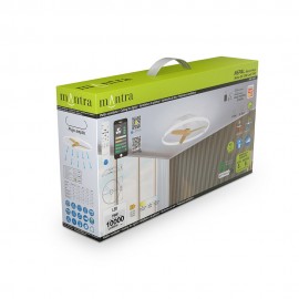 Mantra, Mantra Ventilador LED - Blanco - Madera Nepal Blanco- Madera 7532