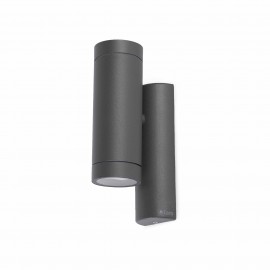 Faro Steps Aplique Gris Oscuro 2Xgu10 75501
