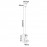 Mantra Tapa Lateral Blanca con Cable Fijacion Hanok Blanco 7550