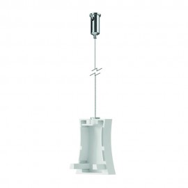Mantra Tapa Lateral Blanca con Cable Fijacion Hanok Blanco 7550