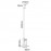 Mantra Conexion Intermedia Blanca con Cable Fijacion Hanok Blanco 7552