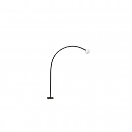 Faro Cuca 650 Baliza Negra Led 3w 2700k