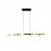 Mantra Lampara 8 Luces Linea Cellar Negro 7631