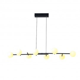Mantra Lampara 8 Luces Linea Cellar Negro 7631
