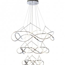 Lampara Molly 110Ø 3 Aro Cromo Dimable 763431B