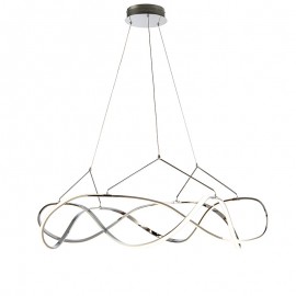 Lampara Led Molly 110Ø Cromo Dim 763585D