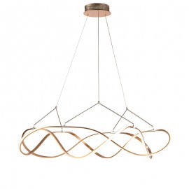 Lampara Led Molly 110Ø Oro Rosa 763592